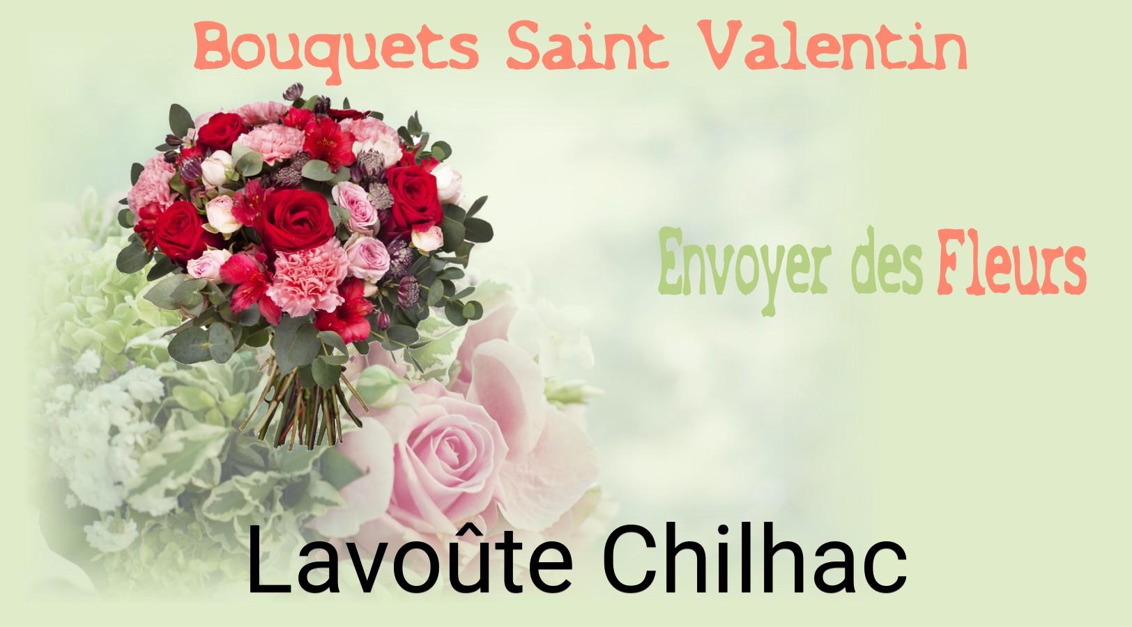 Roses de Saint-Valentin livrées à Lavoûte-Chilhac